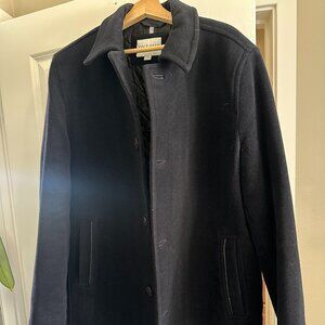 Cole Haan - Navy Wool Coat - Large
